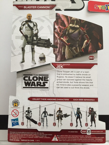 Clone Trooper Jek 38 Hasbro Star Wars Cw 3.75