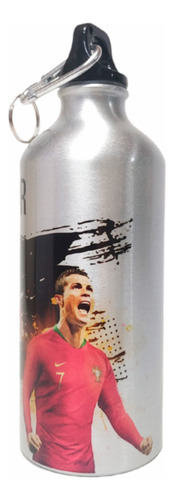 Botella de agua por sublimación Cr7 Cristiano Ronaldo + nombre