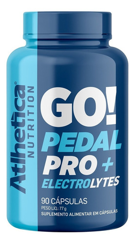 Go! Pedal Pro + Electrolytes 90 Cáps - Atlhetica Nutrition