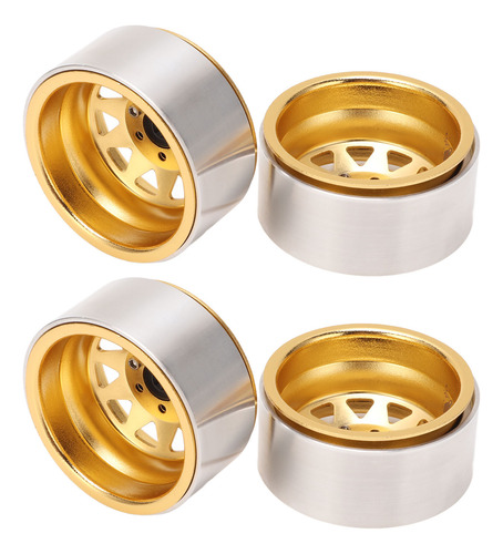 Rc Wheel Hub, 4 Unidades, Placa De Acero Estampada Triangula