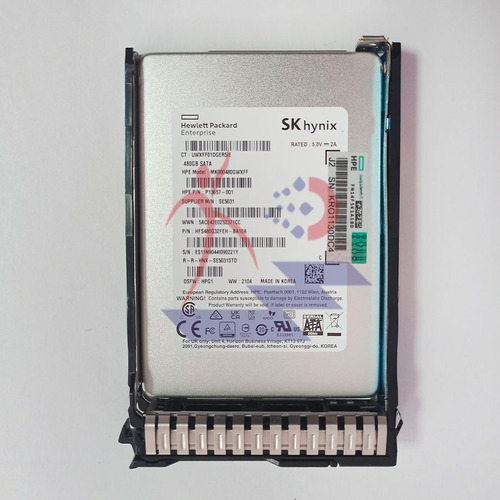 Imagen 4 de 7 de Disco Duro Solido Ssd Hp Proliant 480gb Ri 6g 2.5'' Lff Hotp