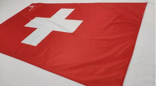 Imagen 3 de 3 de Bandera Suiza 60 X 90cm - Switzerland