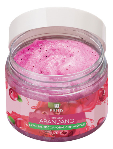 Ritu'elle Exfoliante Corporal Con Azúcar 170 G Fragancia Arándano