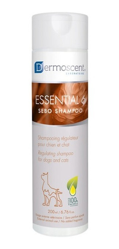 Shampoo Essential 6 Sebo 200 Ml Perro Gato Caspa, Mal Olor