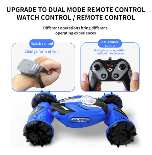 Juguetes Acrobáticos Rc Para Coche Con Control Remoto J Wate