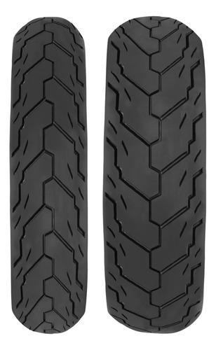 2 Pneu Technic 130/70b18 + 170/70b16 Midnight Street Glide