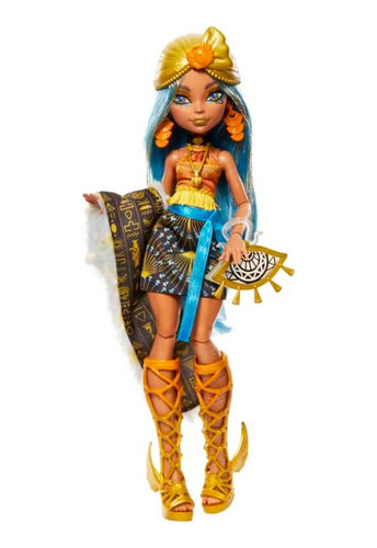 Imagen 3 de 4 de Monster High Cleo De Nile Casillero Con 19 Sorpresas Hnf76