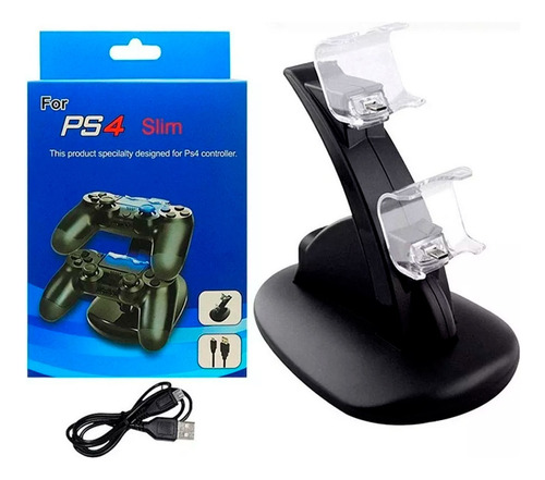 Cargador Mando Ps4 Slim Play Station Dual Shock 4 Charger