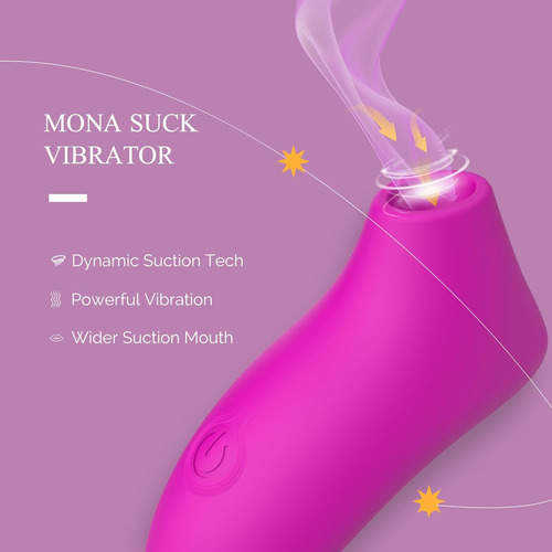 Vibrador 10 Modos Succion Y Vibracion Silencioso