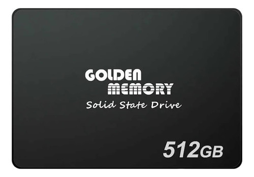 Disco Solido Golden Ssd 2.5'', 512gb, Sata, Nuevos, Sellados