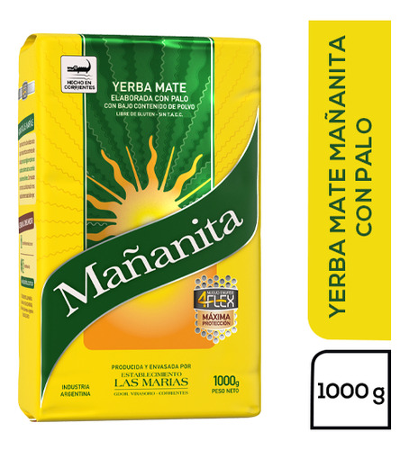 Yerba Mate Mañanita Bcp X 1 Kg