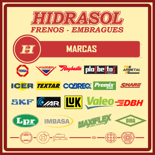 Kit 2 Cilindros Rueda Traseros Iveco Daily - Marca Rg Frenos