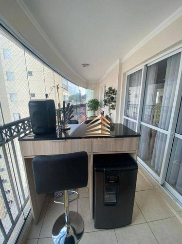 Apartamento No Condomínio Trilhas Do Bosque, 94m², 2 Suítes, 2 Vagas, Centro - Guarulhos. - Ap1089