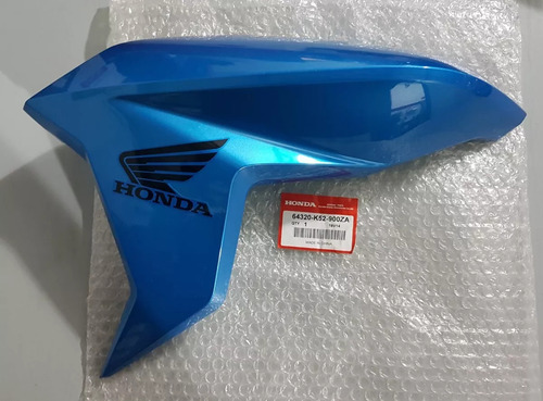 Cacha Tanque Izquierda Azul Honda Cb 125 Original Genamax