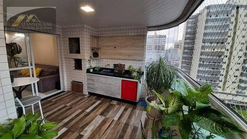 Imagem 10 de 27 de Apartamento Com 4 Dormitórios À Venda, 156 M² Por R$ 850.000,00 - Vila Guilhermina - Praia Grande/sp - Ap3017