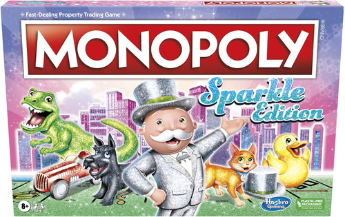 Juego De Mesa Monopoly Sparkle Edition, Juegos Familiares, C