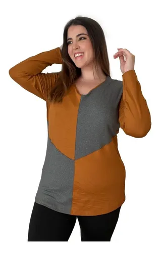 Mercado libre remeras manga larga mujer sale