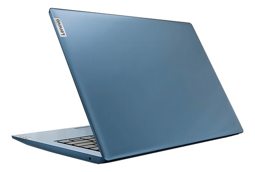 Notebook Lenovo Ideapad 1 14ada05 Amd 3020e, 4 GB de RAM DDR4, disco SSD 128, Amd Radeon, tela de 14 1366 px x 768 px, azul gelo Windows 11 Home