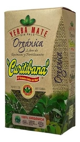 Yerba Mate Sin Palo 400g (hierba Mate) Curitibana - Anahi