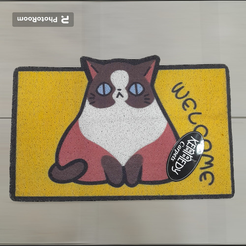 Imagen 2 de 5 de Alfombra O Tapete Anti Resbalante Welcome 40cmx60cm