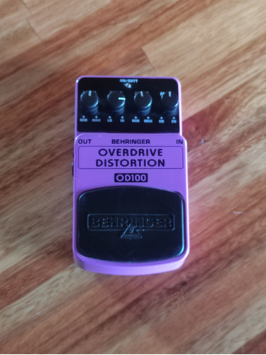 Behringer Overdrive Distorsión Od-100  #permuto#