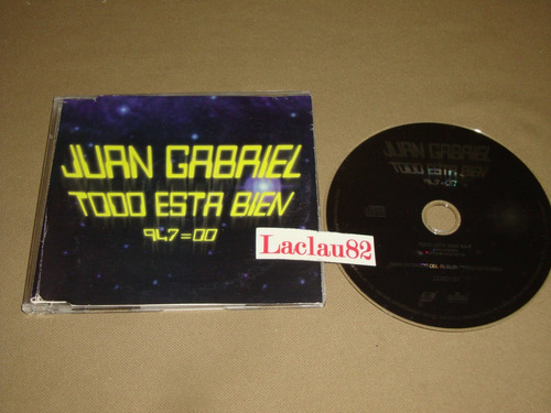 Juan Gabriel Todo Esta Bien 1999 Bmg Cd Promo