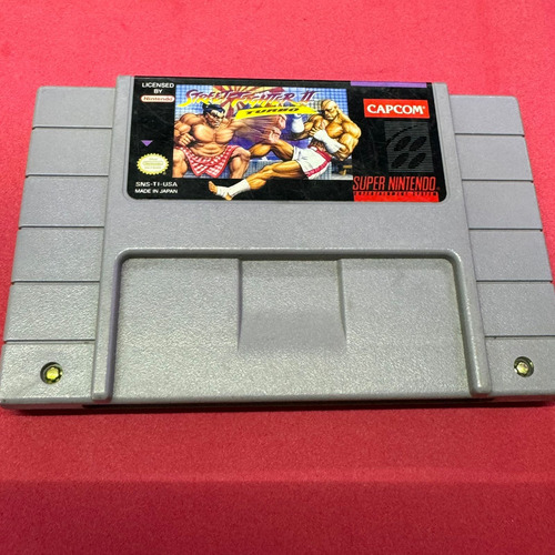 Street Fighter Ii Turbo Super Nintendo Snes Original  C