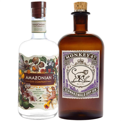 Gin Amazonian Company + Gin Monkey 47 Dry Ginebra 01mercado