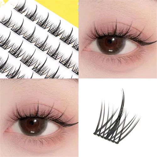 Lash Clusters C Curl Manga Eyelash Clusters Anime 10 Filas