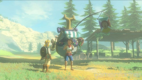 The Legend Of Zelda Breath Of The Wild Nintendo Switch (Usado)