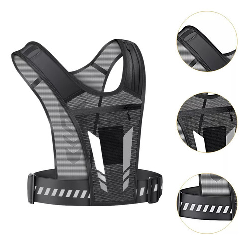 Para Gfg Chaleco For Correr, Equipo For Correr De Noche,