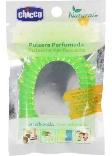 Pulsera Chicco Anti Mosquitos Citronella Repelente X1 Un