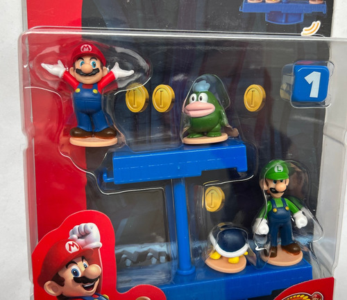 Super Mario Epoch Version Japon Set Completo Luigi Peach Yos