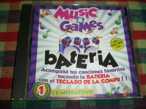 Music & Games Volumen 3  Cd Infantil  (c16)