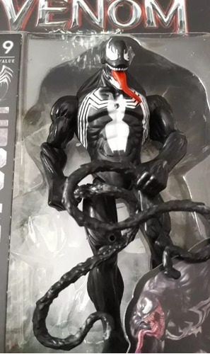 Venom De Spiderman Figura 16cm Con Luz Articulado 