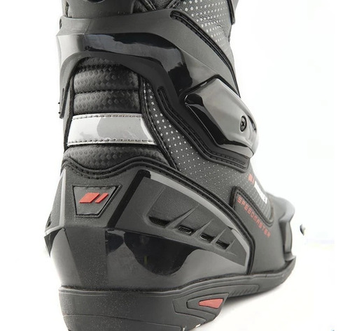 Imagen 6 de 9 de Bota Joe Rocket Speedmaster Larga Negro Para Moto