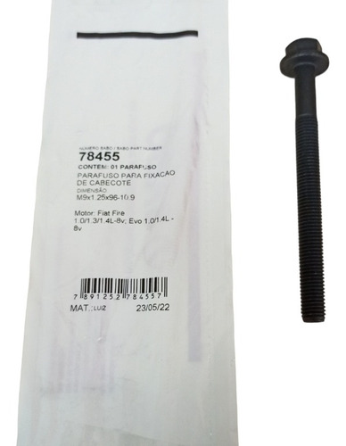 Tornillo De Camara Fiat Palio Fire 1,4 8v ( Sabo)