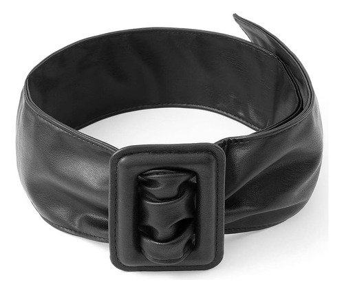 Cinturón Ancho De Cuero Bohend, Cinturones De Vestir Negros,