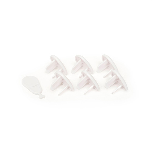 Imagen 5 de 10 de Tapa Enchufes De 3 Patas Llave X6 Unidades - Baby Innovation
