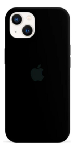 Capa Capinha Compatível Para Iphone 14 Silicone Premium Preto