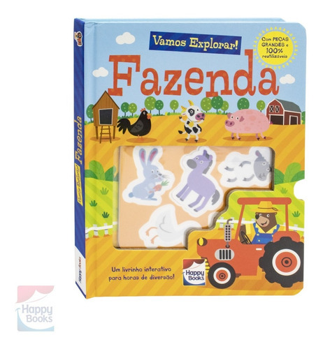 Vamos Explorar! Fazenda: Vamos Explorar! Fazenda, De Imagine That Group. Série Única, Vol. 1. Editora Ltda., Capa Dura, Edição Primeira Edição Em Português, 2023