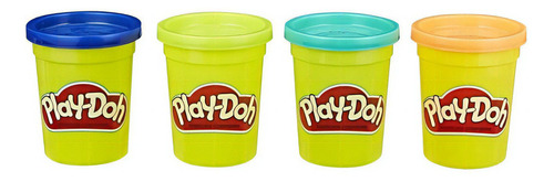 Play Doh 4 Botes Colores Parque De Diversiones 448 G Hasbro