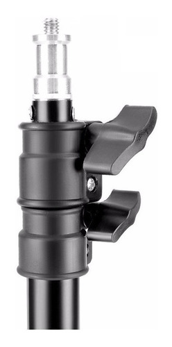 Imagen 2 de 4 de Trípode Stand 2.10m Para Aro De Luz Cámara Flash Softbox