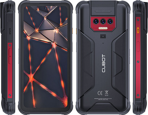 Cubot Kingkong 8 Robusto Nfc Dual Sim 256/6gb Black Com Nf