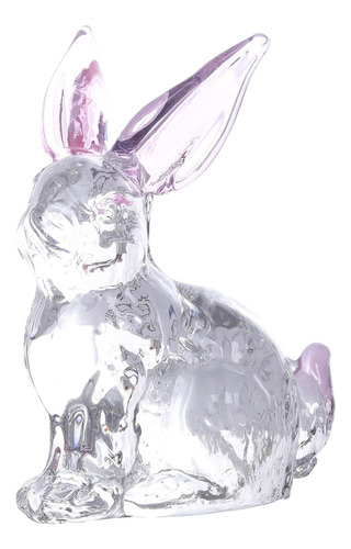 2 Figura De Conejo De Pascua, Escultura Elegante Para Rosa