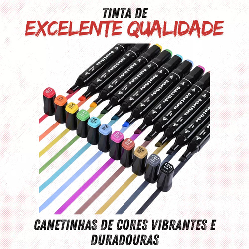 De Kit, Bolígrafos De Doble Punta, 120 Colores, Rotuladores