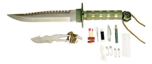 Faca Apache Com Kit De Sobrevivência Echolife - Un004