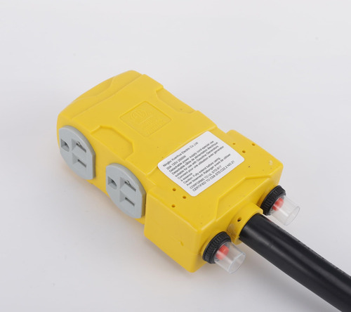 Adaptador De Distribución Rv, 50 A, 110 V, 4 Clavijas, Nema