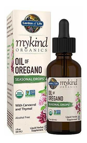 Garden Of Life Mykind Organics - Aceite De Orégano Estaciona