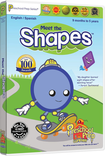 Dvd Conoce Las Formas Para Aprender Jugando